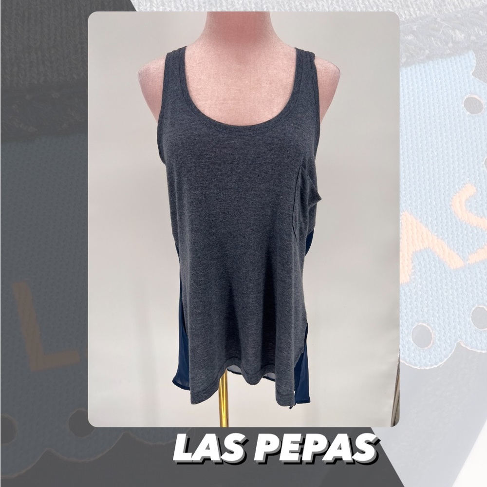 EUC Las Pepas High-Low Tank Top